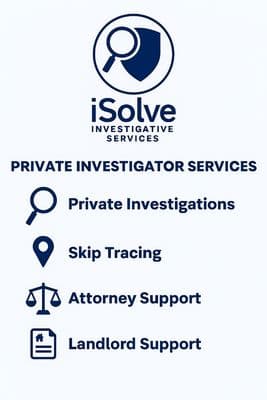 iSolve Investigative Services, Private Investigator in Chandler Arizona
