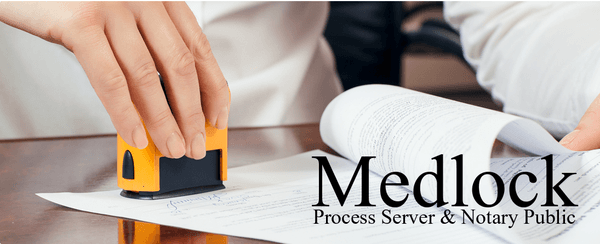 Medlock Process Server and Notary Public, Process Server in Jackson Mississippi