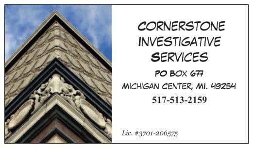 Cornerstone Investigative Services, Private Investigator in Thibodaux Louisiana