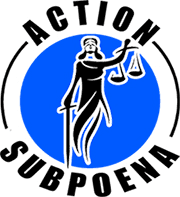 Action Subpoena, Process Server in Florham Park New Jersey