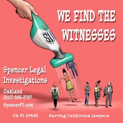 Spencer Legal Investigations, Private Investigator in Oakland California