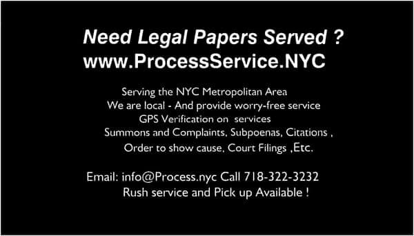 HPS Process Server NYC, Process Server in South Ozone Park New York