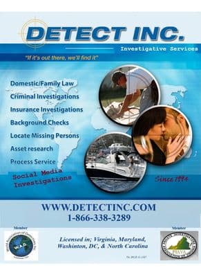 Detect, Private Investigator in Alexandria Virginia