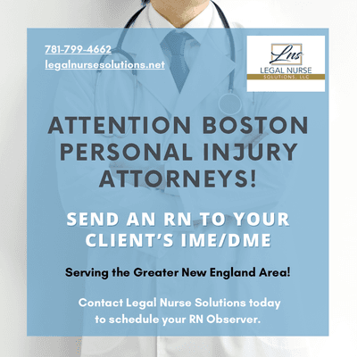 Legal Nurse Solutions, Process Server in Waltham Massachusetts