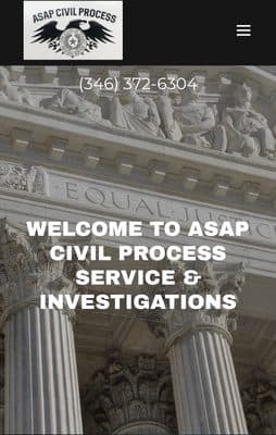 ASAP Civil Process Services, Process Server in Houston Texas