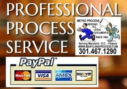 Maryland Process Server, Process Server in North Beach Maryland