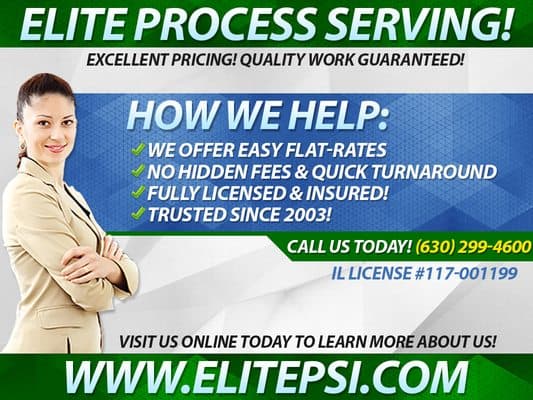 Elite Process Serving, Process Server in Chicago Illinois