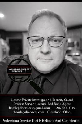 Haas Legal Support Services, Private Investigator in Cleveland Ohio